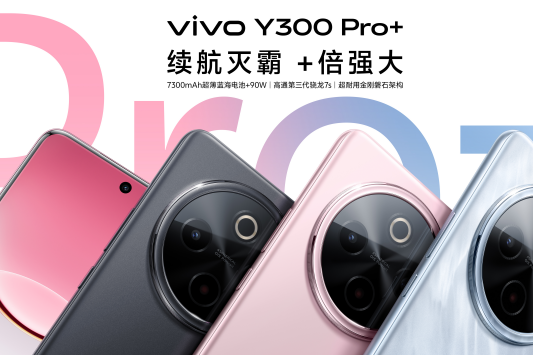 续航灭霸 +倍强大： vivo Y300 Pro+正式发布