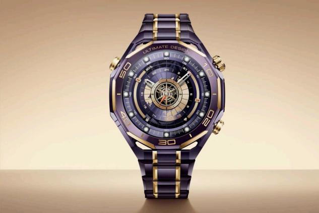 紫金交辉，非凡之选：全新HUAWEI WATCH ULTIMATE DESIGN非凡大师紫金款重磅亮相 售价24999元